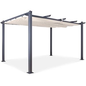 Acorn Aluminium Rectangular Pergola Gazebo