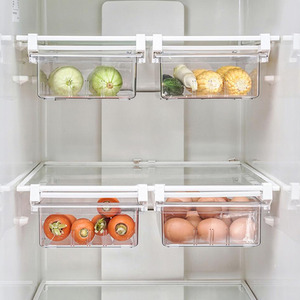 Sliding Drawer Food Storage Container for Refrigerator