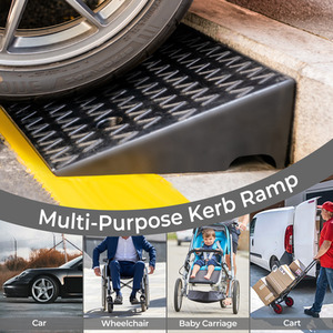Crested Ramp 2 Pack Raised Height Curb Ramp