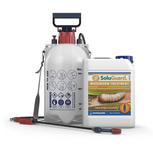SoluGuard Woodworm Ready To Use and Sprayer 5 Litres