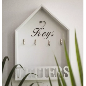 Hanging Key Letter Rack