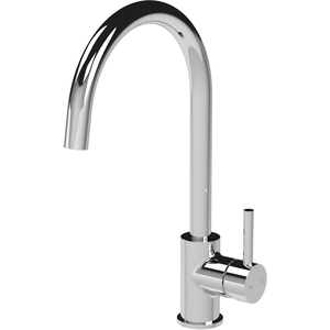 Kitchen Mono Mixer Tap with 1 Lever Handle Chrome 436mm