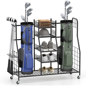 Golf Bag Storage Organizer Golf Bag Stand