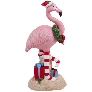 Christmas Flamingo Standing Decorations