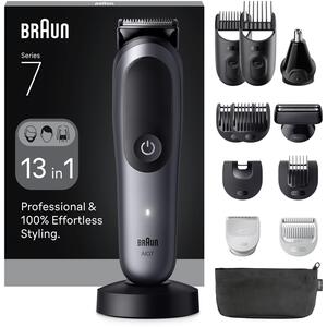 Braun All-in-One Series 7, AIO7560, 13in1 Grooming Kit - Grey