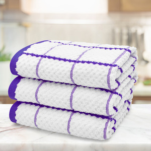 Set of 3 Checkered Tea Towels