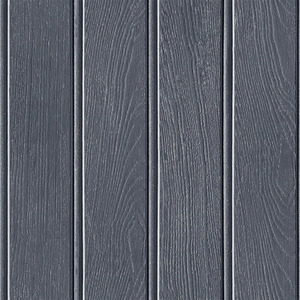Beadboard Panel Wallpaper in Navy Blue