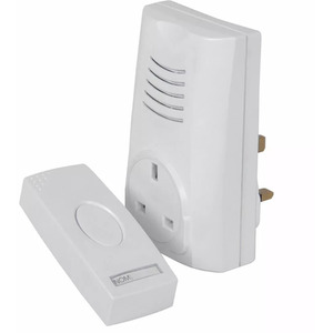 Battery Operated Wireless Doorbell Plug In Chime