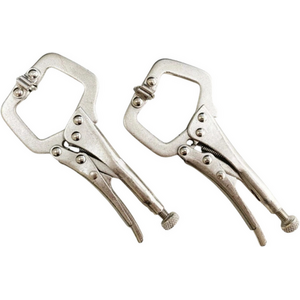 2 Piece Mini Locking C Clamp Set