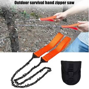 Teeth Outdoor Portable Hand Wire Saw for Survival