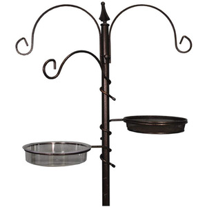 Bird Feeder Station with Ground Spike Stabilisers