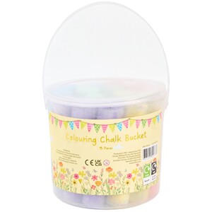 Easter Colouring Chalk Bucket