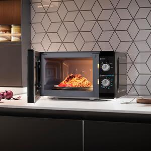 Sharp 20L 800w Solo Manual Microwave Black