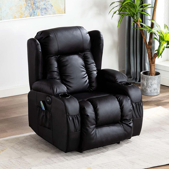 Caesar Electric Recliner Heat and Massage Chair