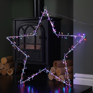 Light up Christmas Star with Rainbow LEDs