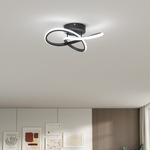 Livingandhome Modern LED layered flower design Ceiling Light