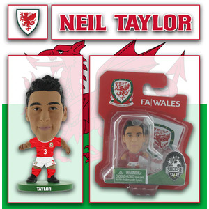 SoccerStarz Wales Neil Taylor 5cm Figure