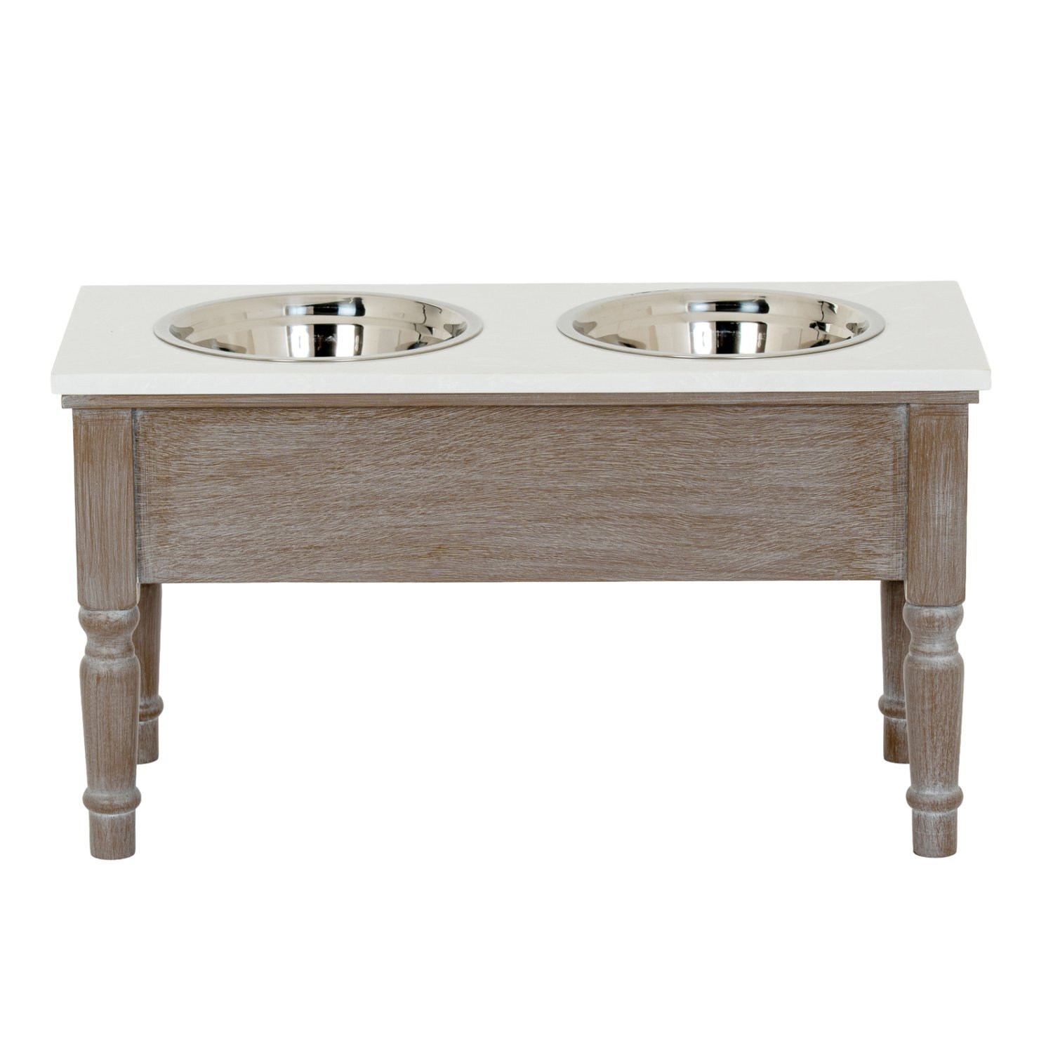 Image of Serene Collection Pet Feeder Table Elegant&hellip;
