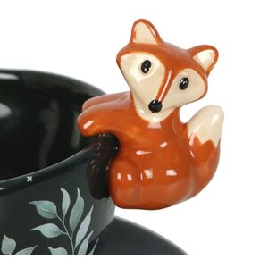 Forest Fox Teacup Saucer Hand Wash