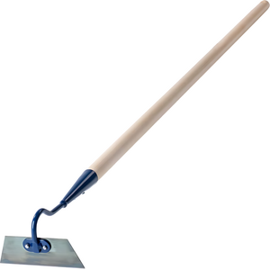 12cm Solid Steel Swan Neck Hoe Garden Tool with Wooden Handle