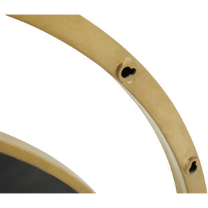 Faiza Gold Large Textured Wall Mirror