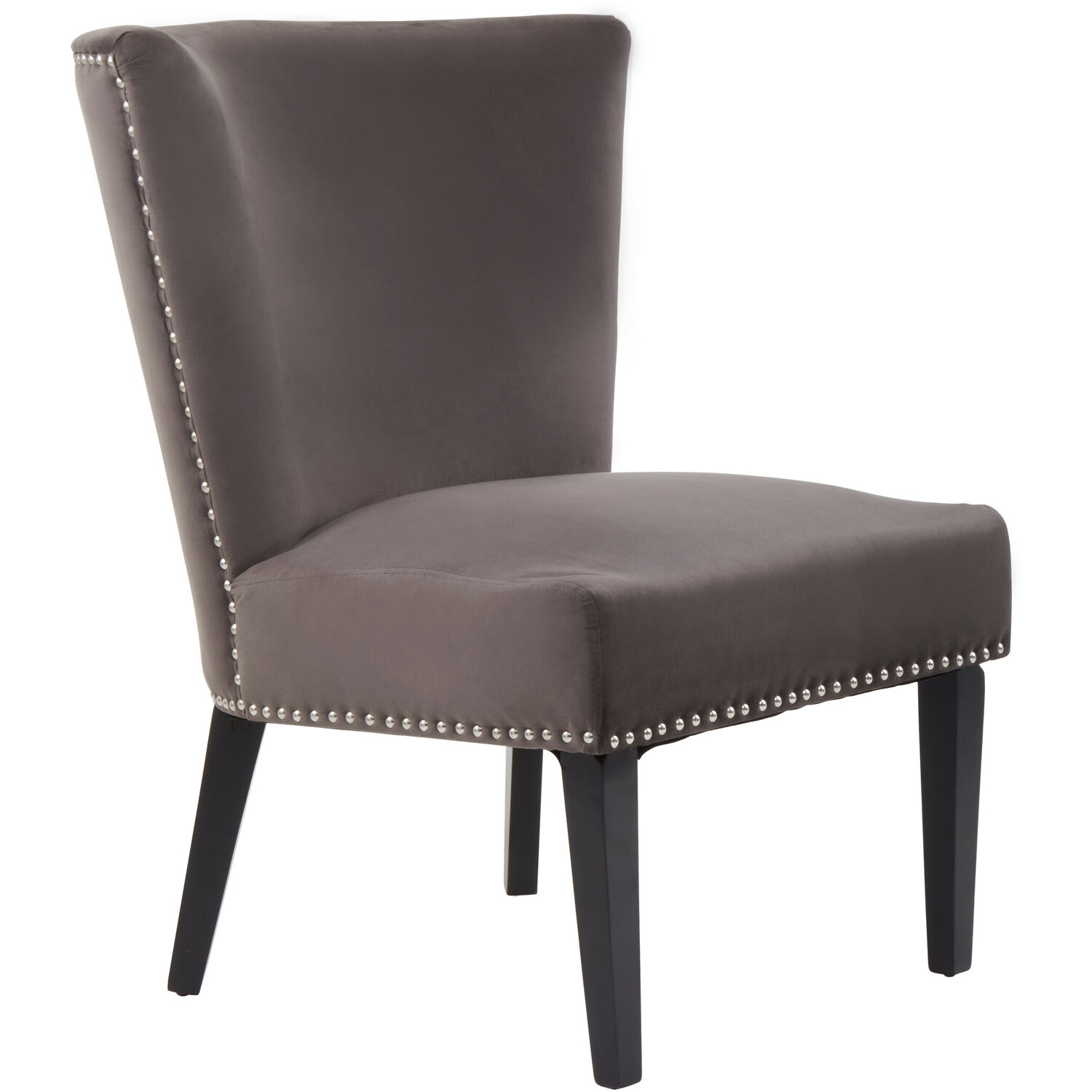 Kensington Townhouse Mink Winged Dining Chair - Grey
