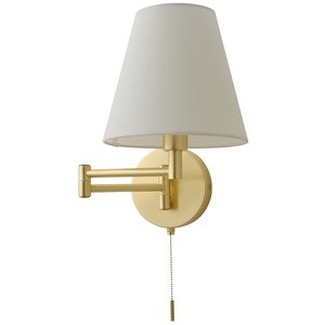 Sonia Swing Arm Wall Light with Tapered Shade