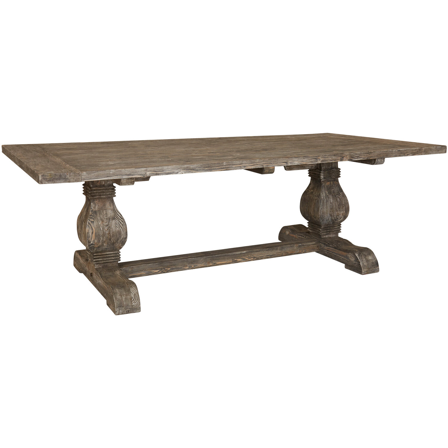 Lovina Recycled Pine Wood Dining Table - Brown