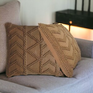 Alda Cushion Set of 2 – Coffee