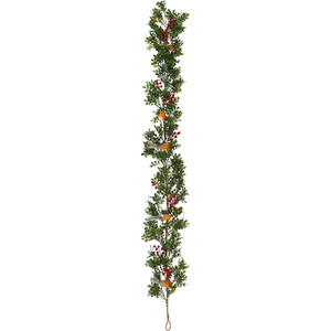 Pre-Lit Robin Garland