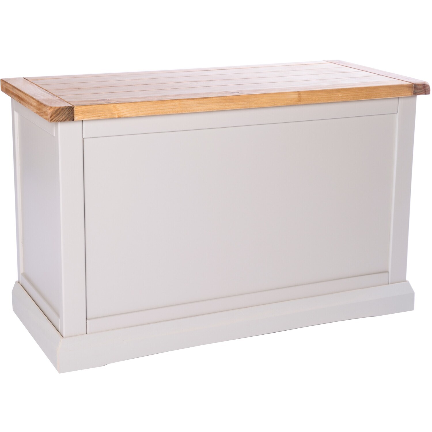 Cabinet Bits Loreo Ottoman - Light Grey Finish - Grey