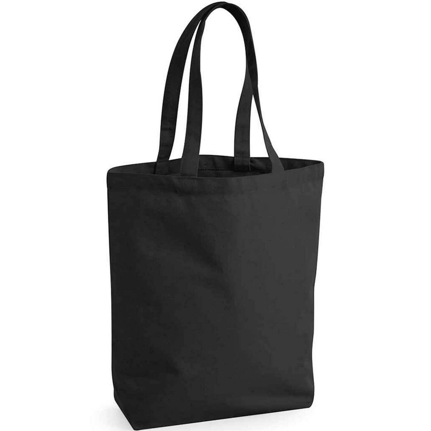 Westford Mill Camden Cotton Fairtrade Tote Bag - Black