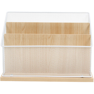 Wood Effect and White Mesh Letter Sorter