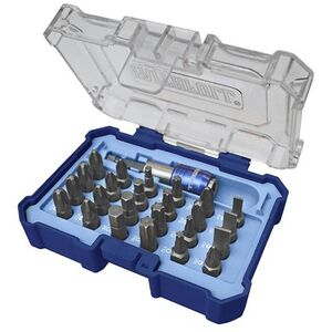 Faithfull Quick-change Bit Set, 25 Piece