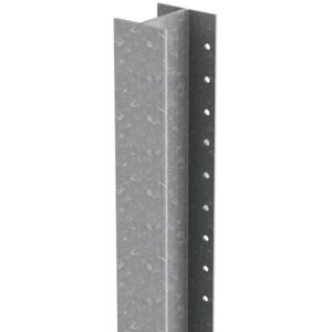 Durapost Classic Galvanised Metal Fence Post (H) 48mm (L) 2.4m - Pack of 4