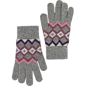 Ladies Wool Gloves | Winter Cute Fairisle Gloves for Cold Weather