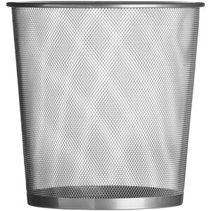 Den Small Matt Silver Mesh Waste Paper Basket
