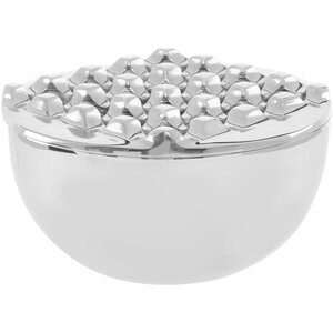 Churchill Nickel Finish Ashtray