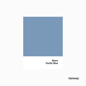 Hemway Chalk Paint Flat Matt Pacific Blue 1L