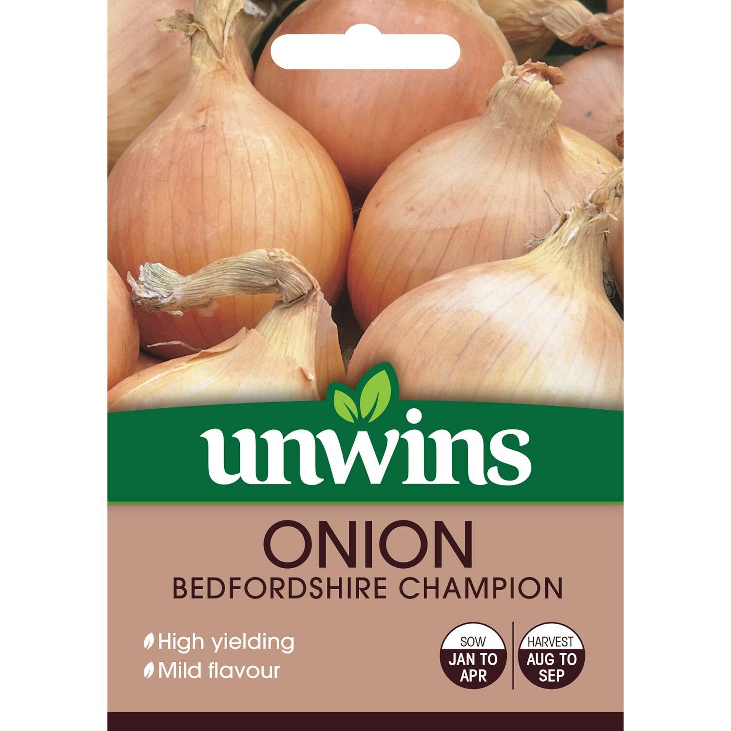 Unwins Onion Seeds 'Bedfordshire Champion' - Green