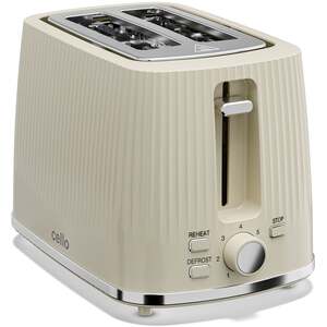 Textured 2 Slice Toaster