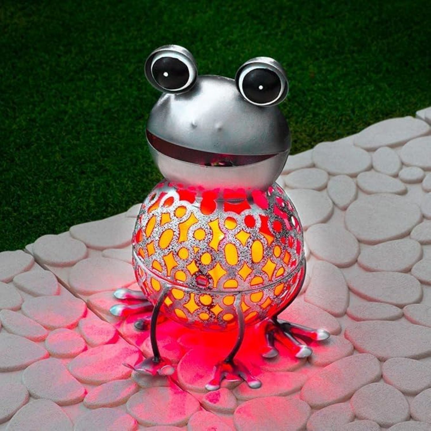 Globrite Solar Colour Changing Animal Garden Ornament - Multicolour