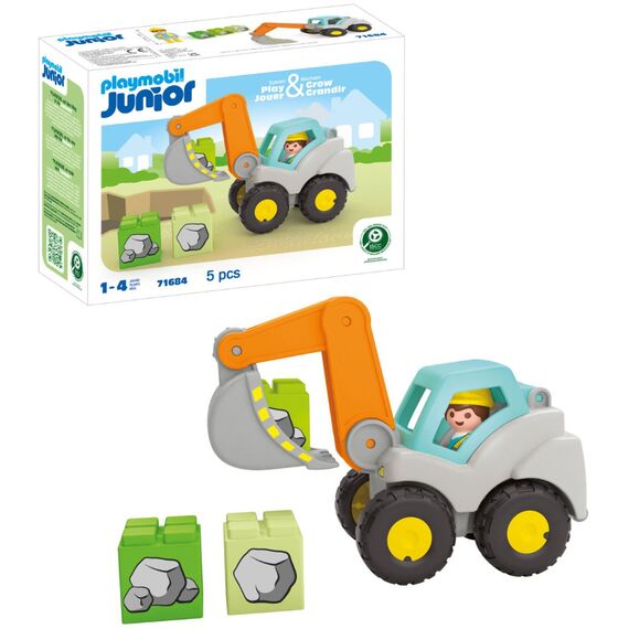 Playmobil Junior Shovel Excavator