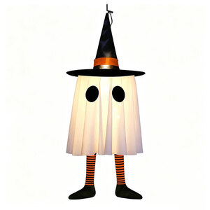 Halloween Ghost String Lights LED Hanging Ghost Fairy Lights