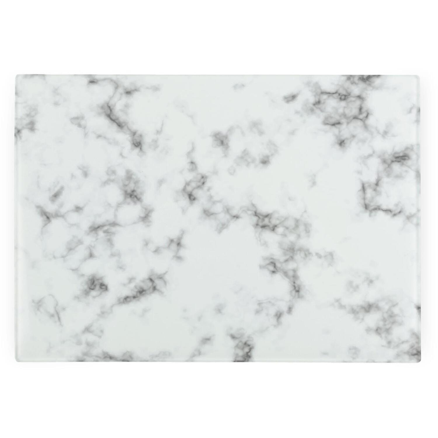 Image of White Marble Smooth Glass Worktop Saver&hellip;