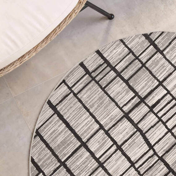 Crouch Flatweave Round Rug