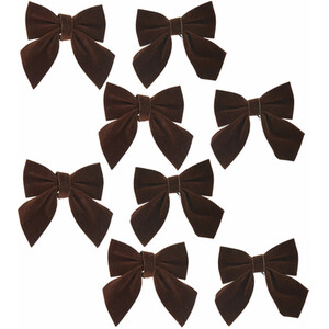 Pack of 8 Decorative Bows