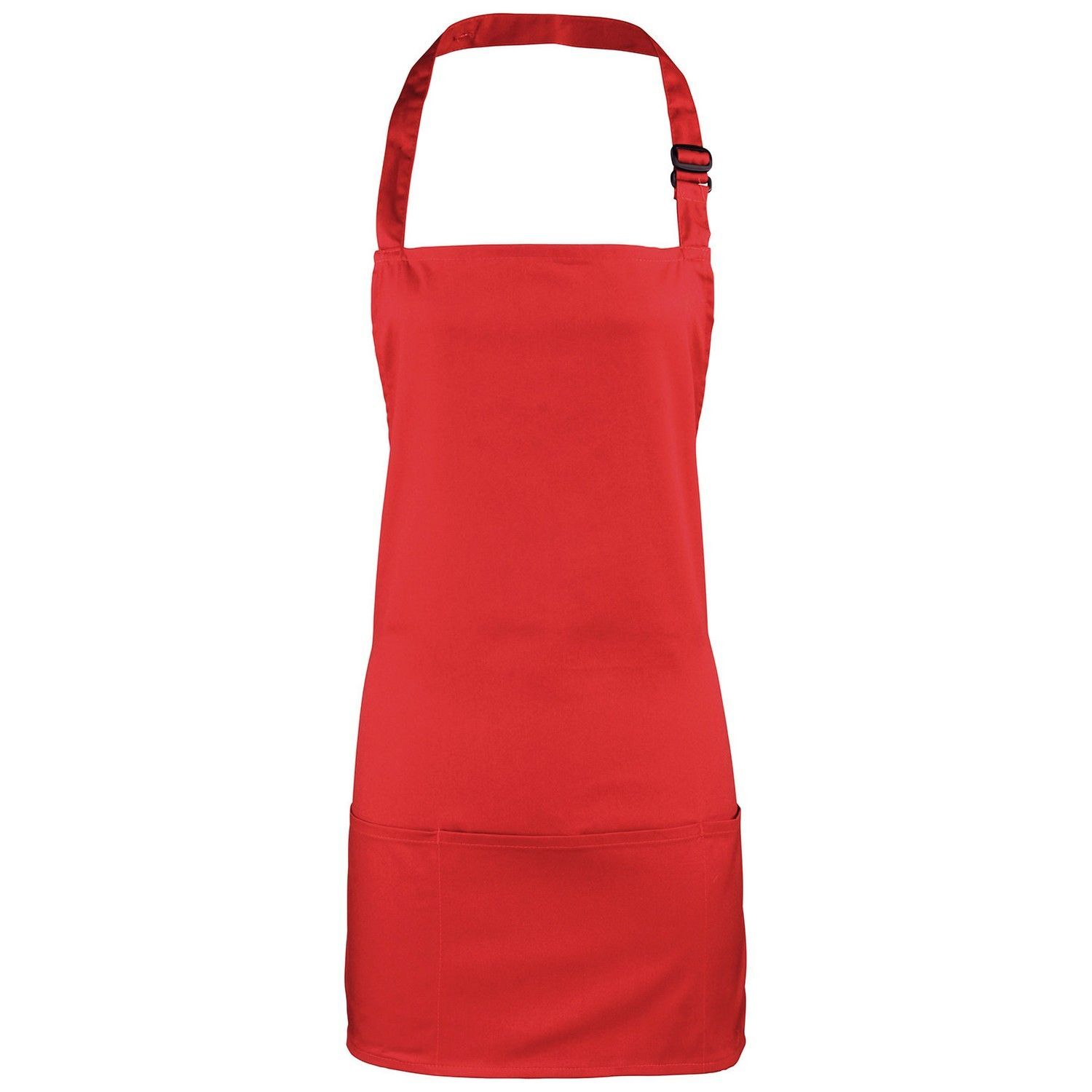 Premier Colours 2 In 1 Full Apron - Red