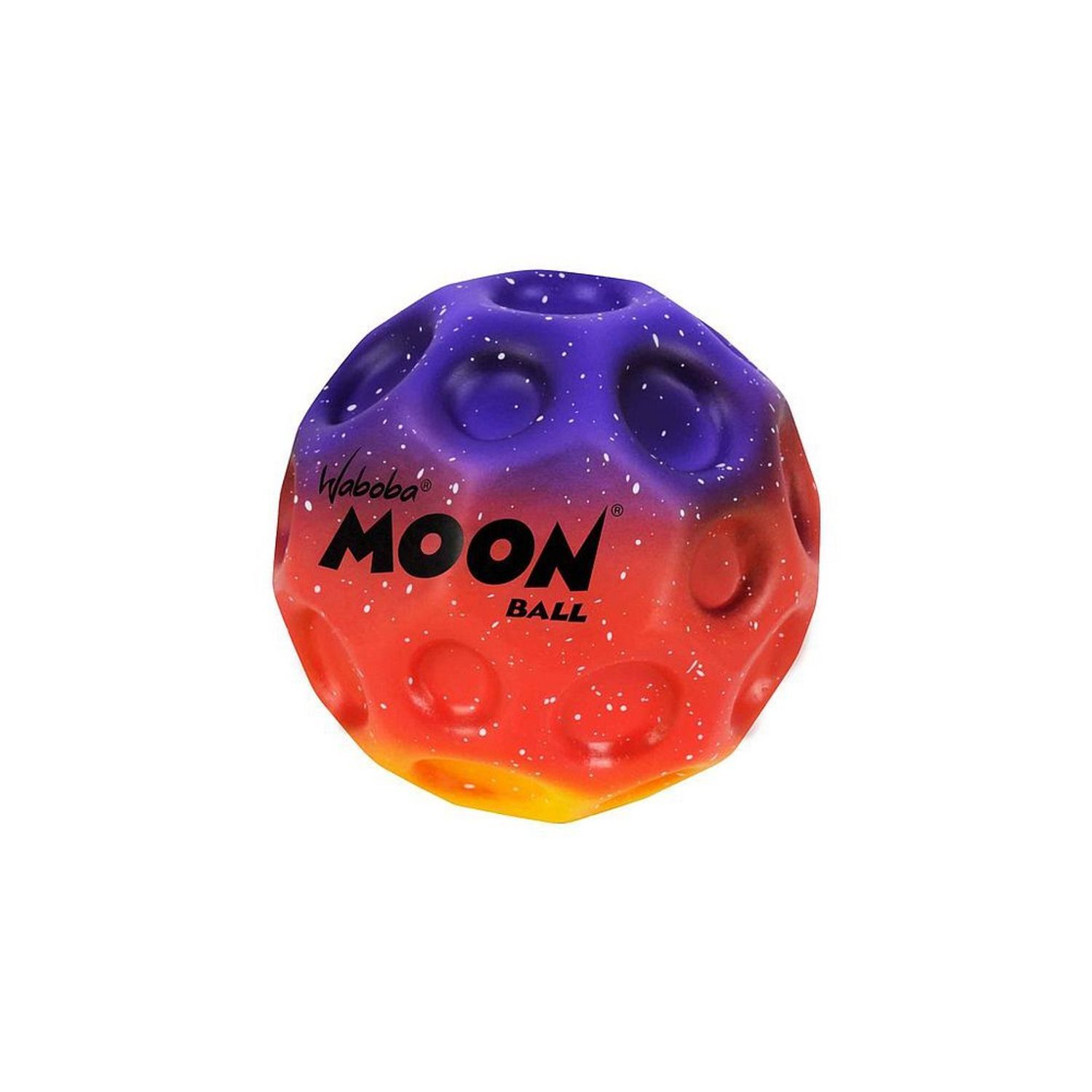 Waboba Moon Gradient Bouncy Ball - Blue/Red/Yellow