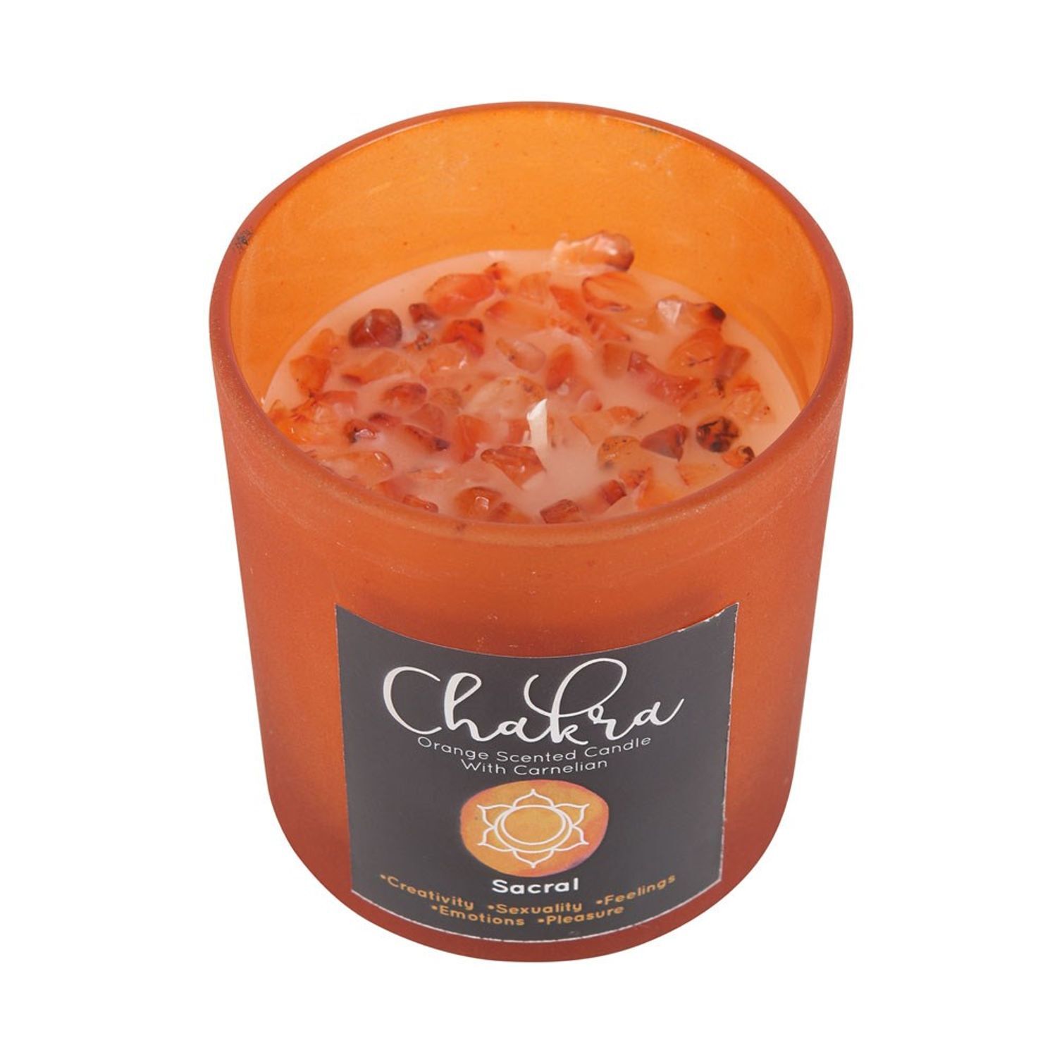 Something Different Orange Sacral Chakra Scented Candle - Orange